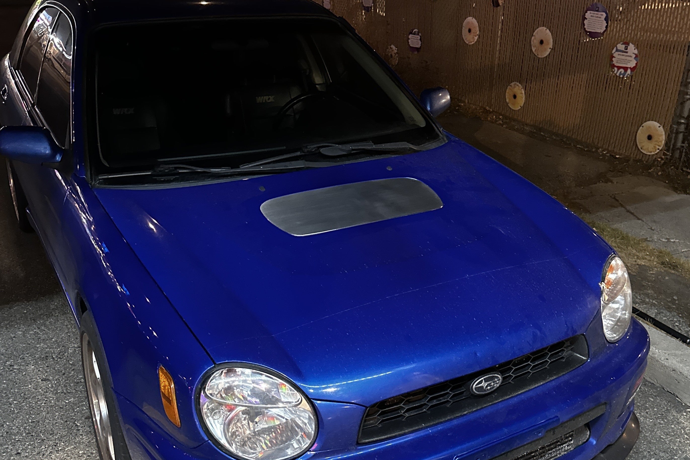 WRX/STI Scoop Delete Plate - 2002 / 2003 / FXT